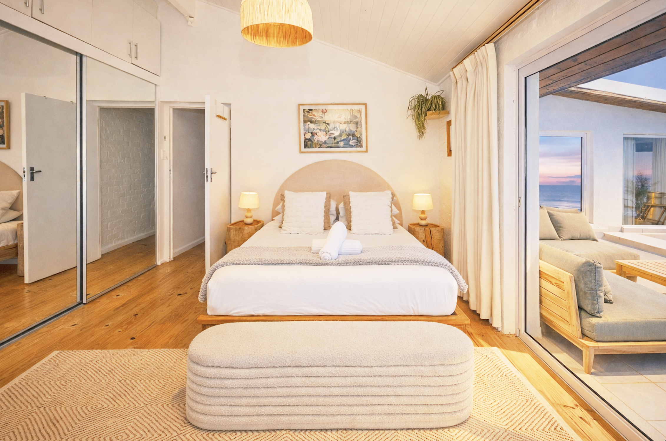 Guest bedroom with terrace